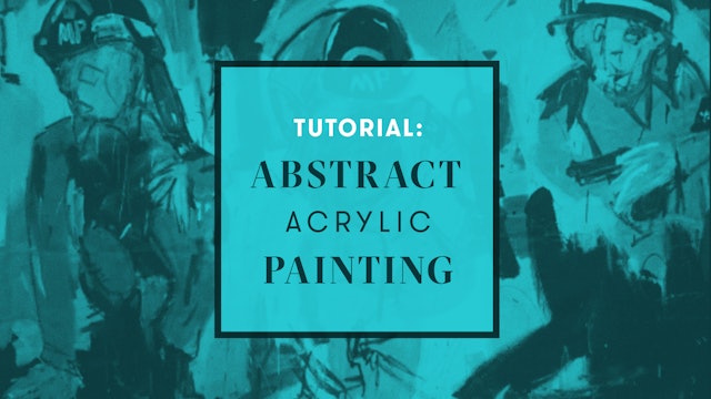 TUTORIAL: Abstract Acrylic Painting