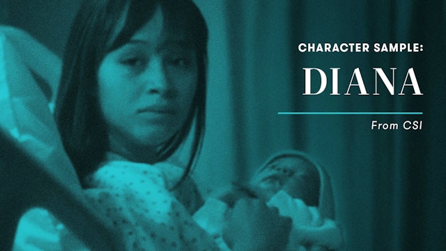 Character Sample: Diana Espinoza (CSI)
