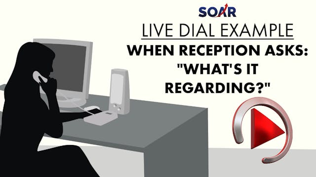 SOAR LIVE DIAL: Overcoming Receptioni...