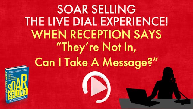 SOAR LIVE DIAL: "They're Not In, Can ...