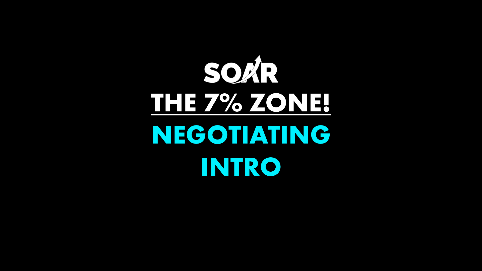11. Negotiating Intro