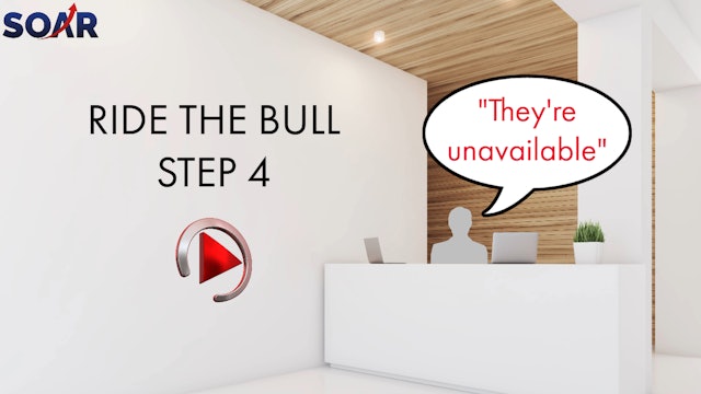 RIDE THE BULL: STEP 4