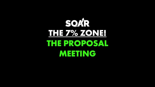 08. The Proposal Meeting