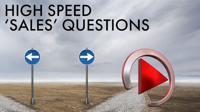 HIGH SPEED QUESTIONS