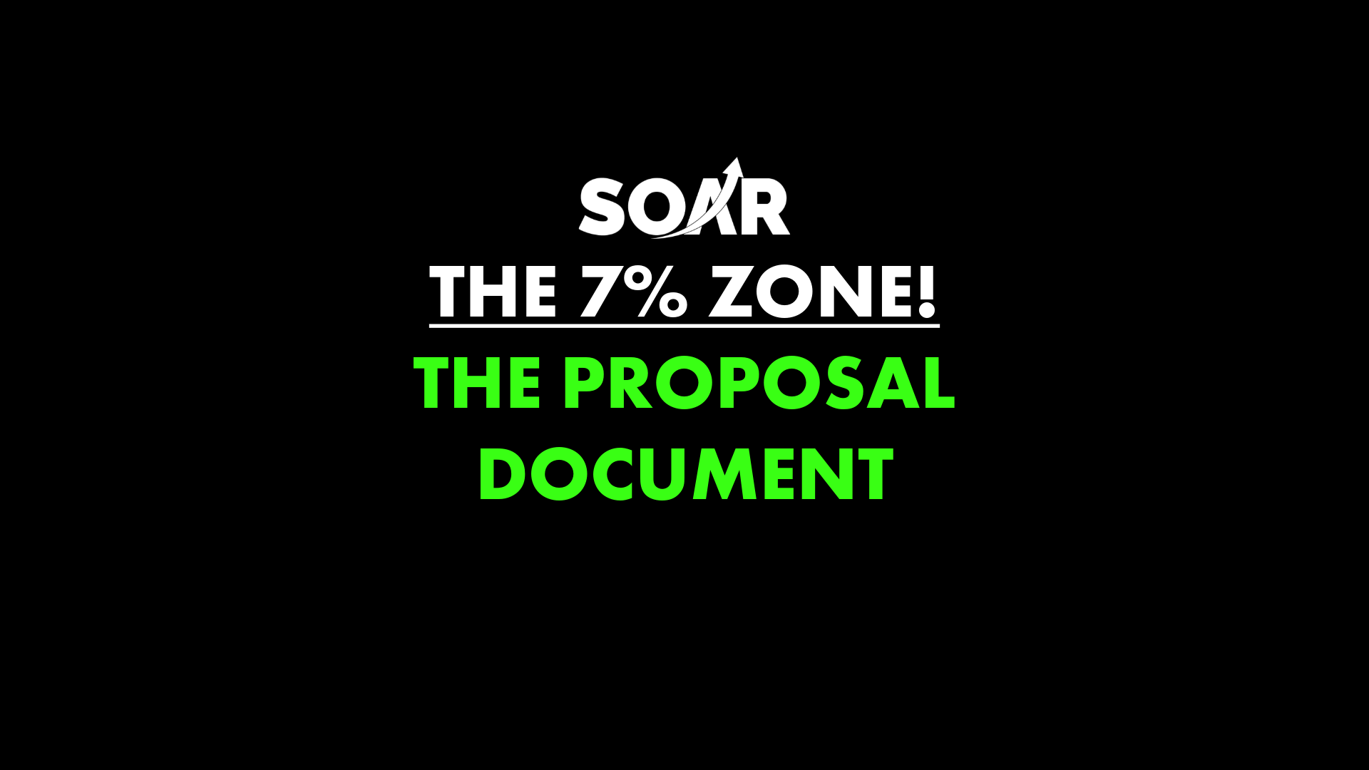 09. The Proposal Document