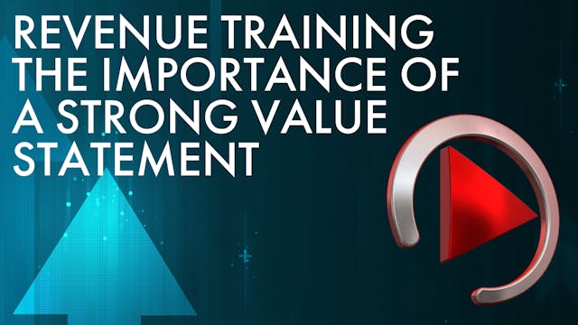DELIVERING A STRONG VALUE STATEMENT
