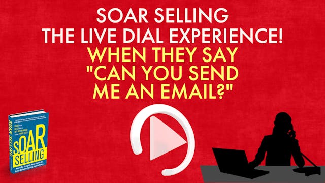 SOAR LIVE DIAL: "Can You Email Me Som...