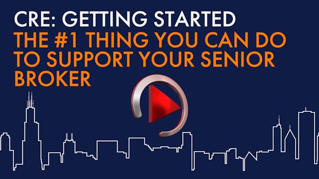 THE #1 THING…YOU CAN DO TO SUPPORT YOUR SENIOR BROKER