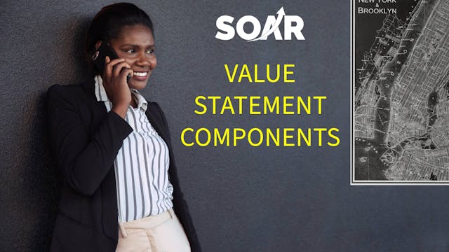 17. Value Statement Components