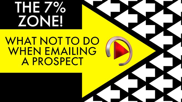 THE 7%: WHAT NOT TO DO WHEN EMAILING ...