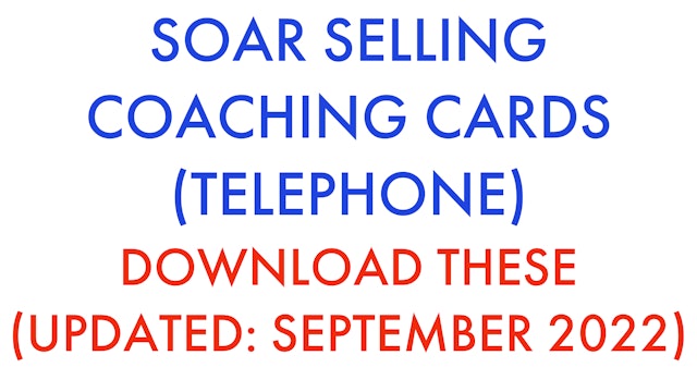 SOAR COACHING CARDS - TELEPHONE (DOWNLOAD PDF)
