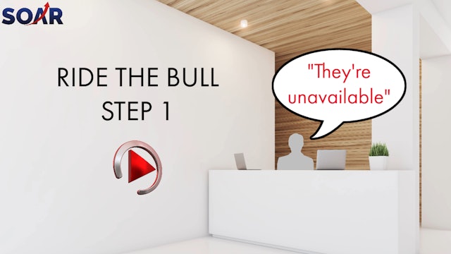 RIDE THE BULL: STEP 1