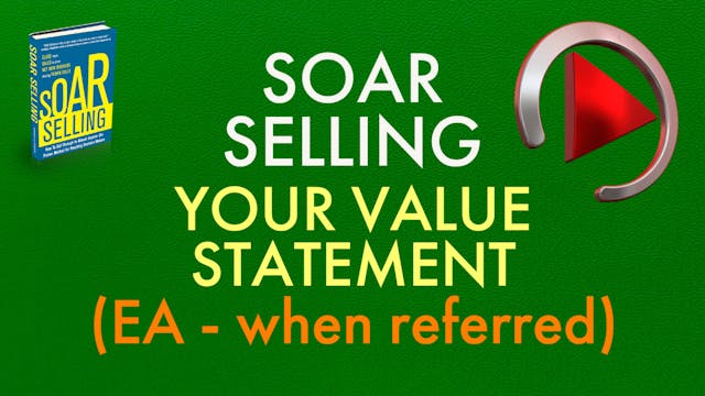 YOUR VALUE STATEMENT! (Executive Assi...