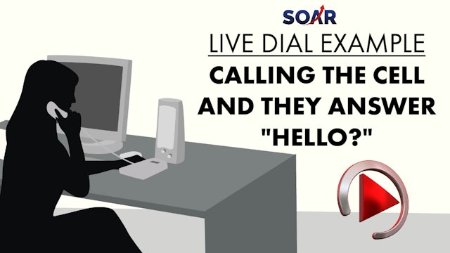 SOAR LIVE DIAL: CALLING THEIR CELL PHONE!