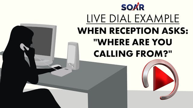 SOAR LIVE DIAL: Getting Past Reception