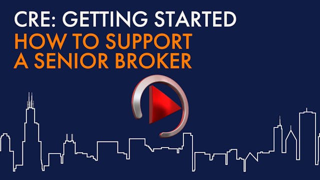 HOW TO SUPPORT A SENIOR BROKER