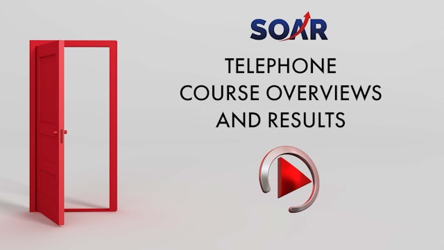 SOAR: Telephone Course Overviews and Results
