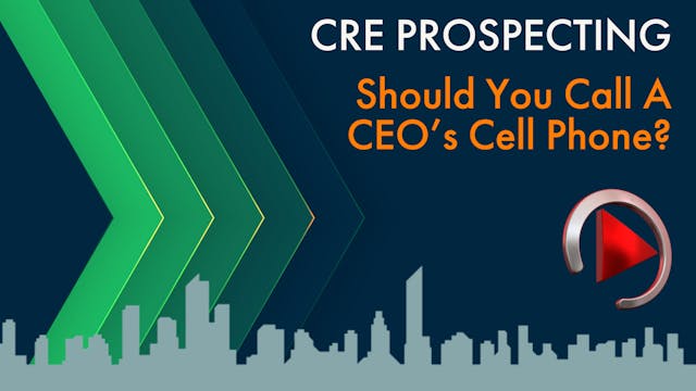 SHOULD YOU CALL A CEO’S CELL PHONE?
