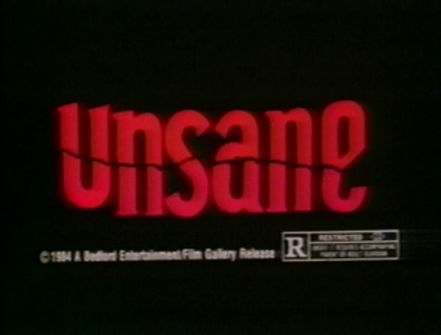 The Argento Collection: Unsane