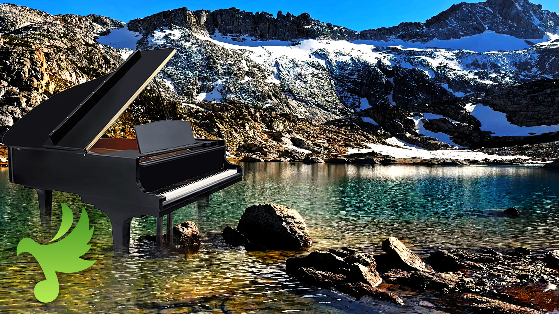 Conness Mt. Lake @ 10,761' & Soft Piano