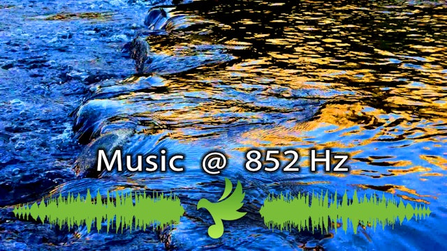 852 Hz Music | Let Go of Fear | Promote Emotional and Spiritual Change 