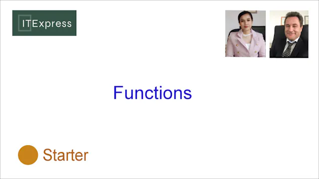 Functions