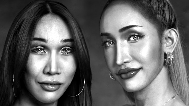 Ladyboys (Thai Transgendered Prostitutes)-Natty and Muk