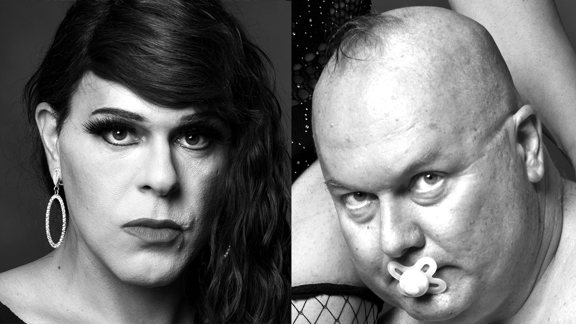 Transgender Dominatrix and Adult Baby-Lady Sham and "Baby"