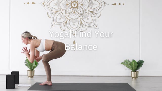 22 Minute Vinyasa Yoga | Find Your Ba...