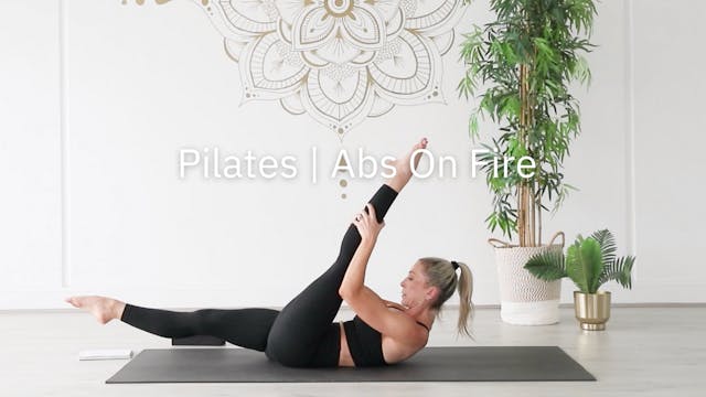 10 Minute Pilates | Abs On Fire