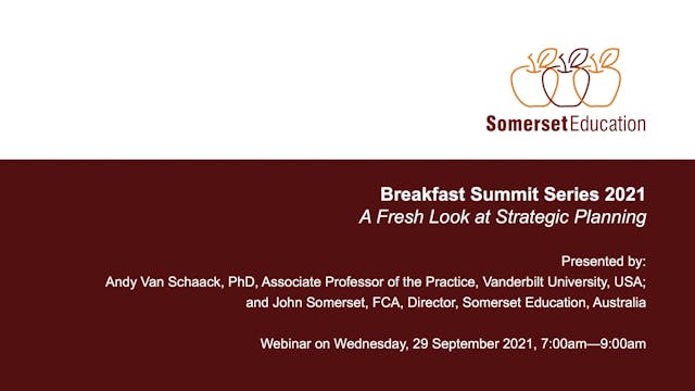 Webinar: A fresh look at strategic planning 2021-09-29
