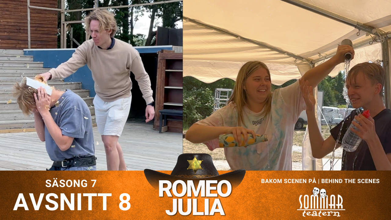 Glaskross, vattenkrig och repetitioner