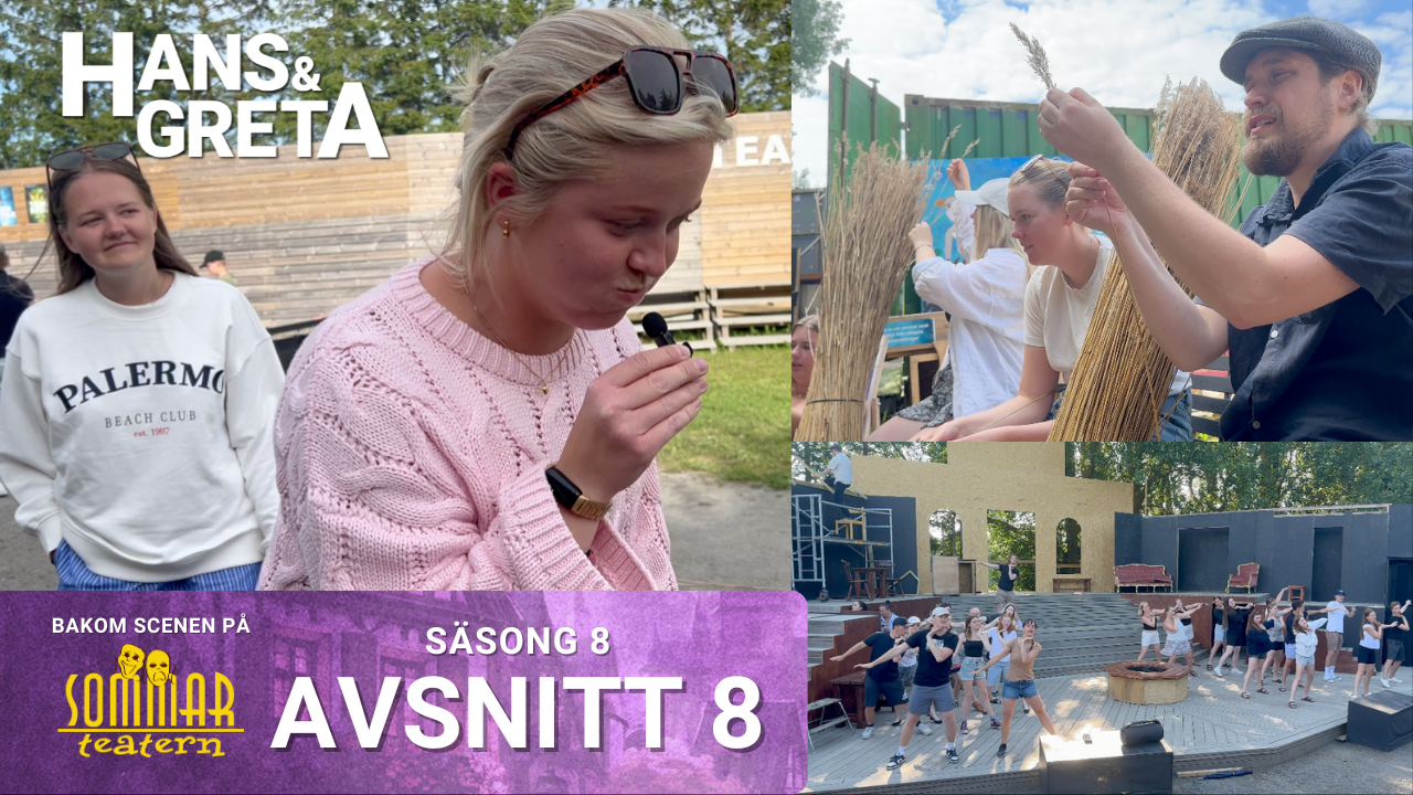 Halmtak, kostymprovning och dansrep