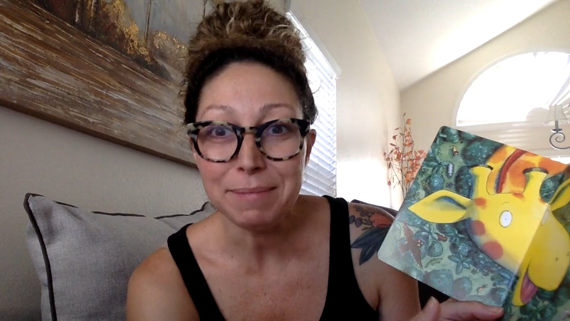 Miss Braelinn reads Giraffes Can't Dance