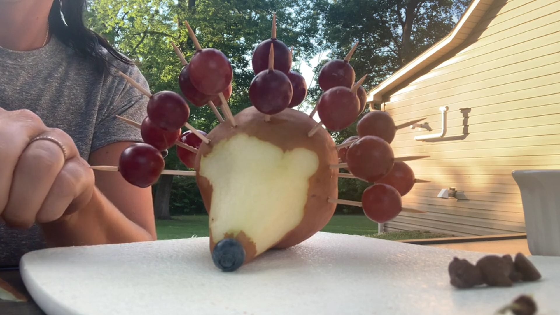 Hedgehog Pears with Miss Sophie !