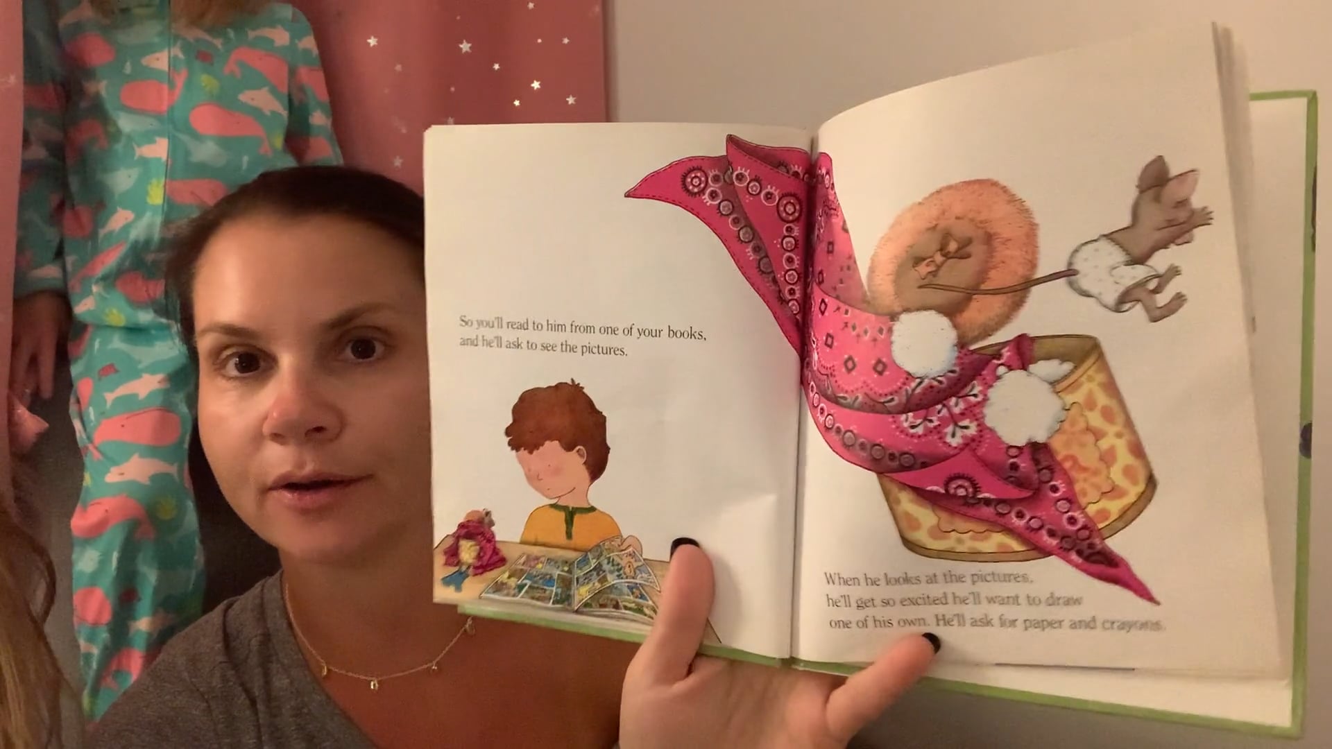 Miss Sophie reads If You Give A Mouse A Cookie