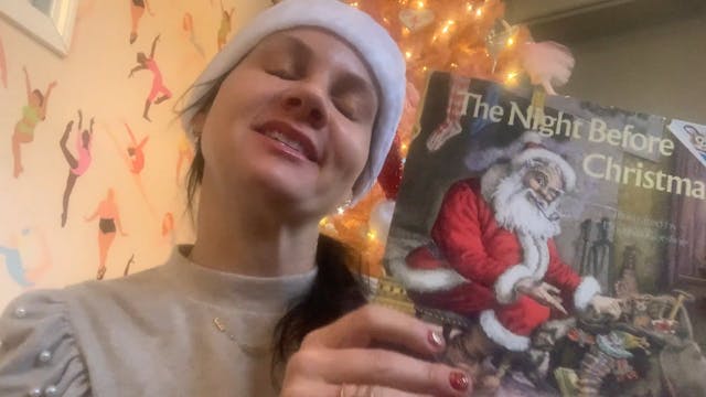 Miss Sophie reads The Night Before Ch...