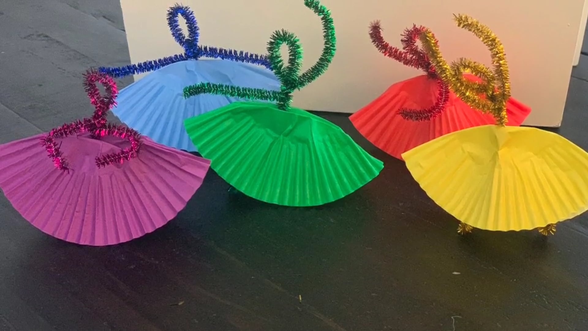 Make Pipe Cleaner Ballerinas with Miss Sophie