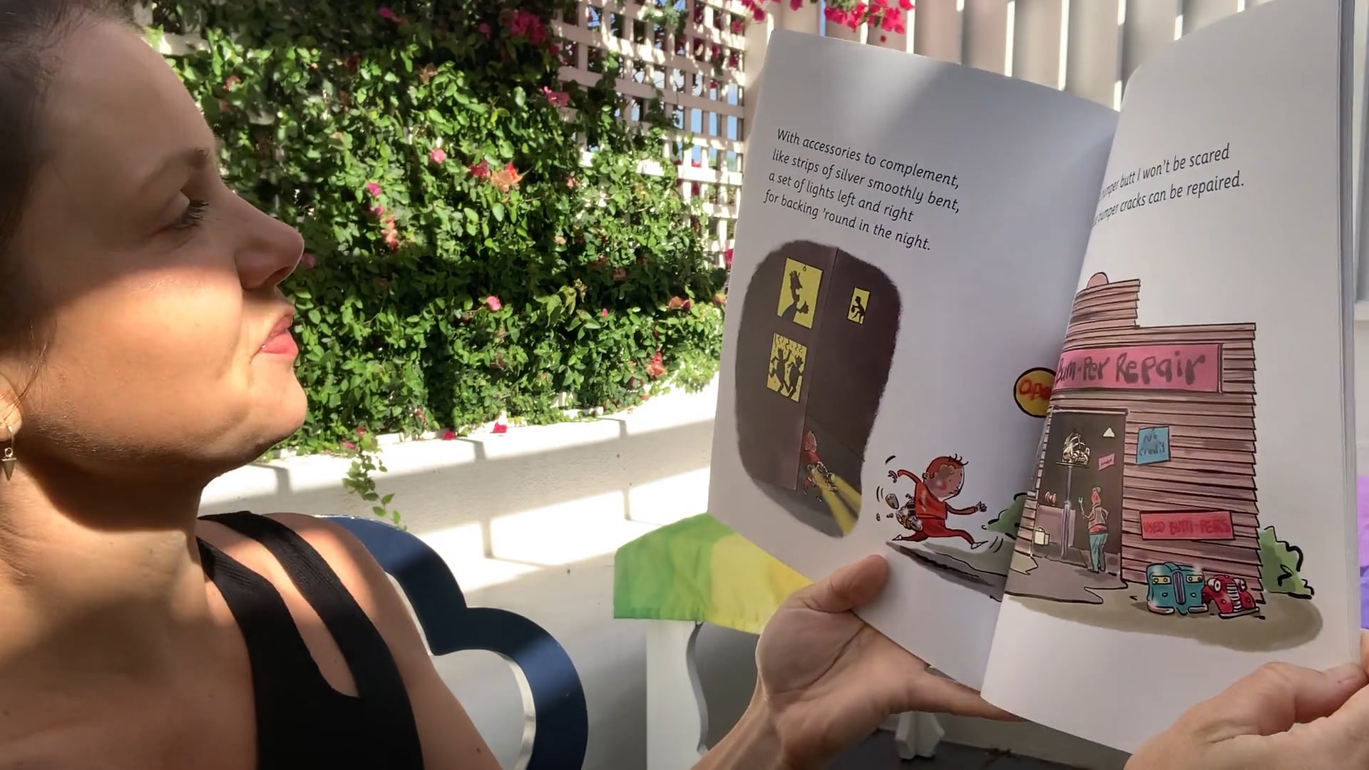 Miss Sophie reads I Need a New Butt