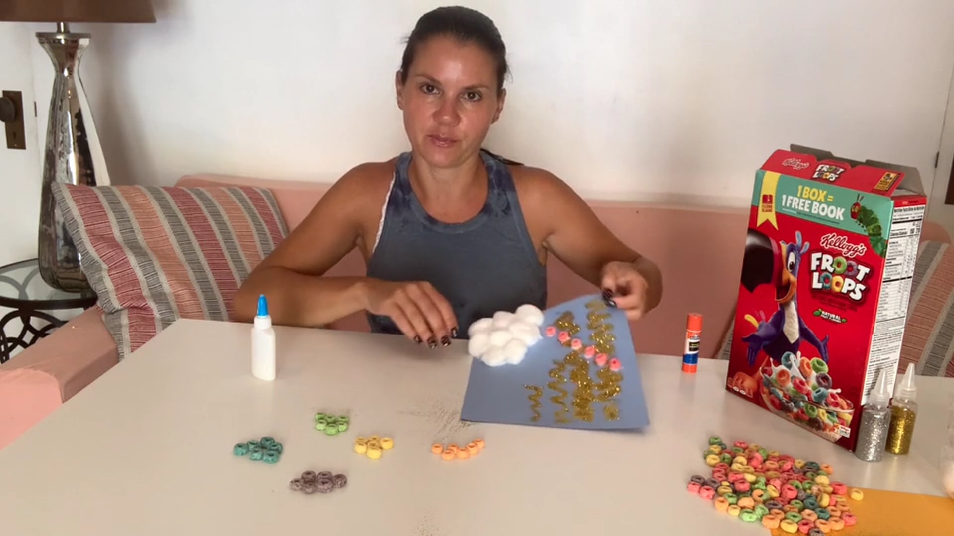 Fruit Loop Pictures with Miss Sophie !