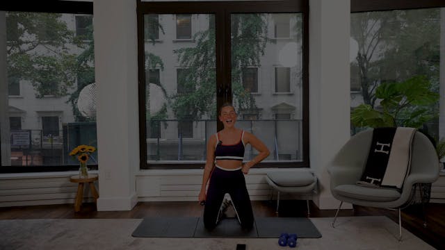 20 Min Mat Sculpt - Double Arms, Side...