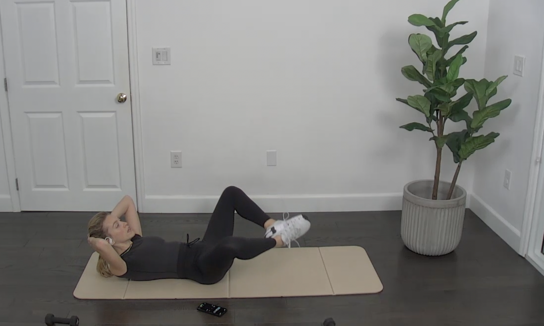 DAY 21 - 5 Min Express Abs on Back