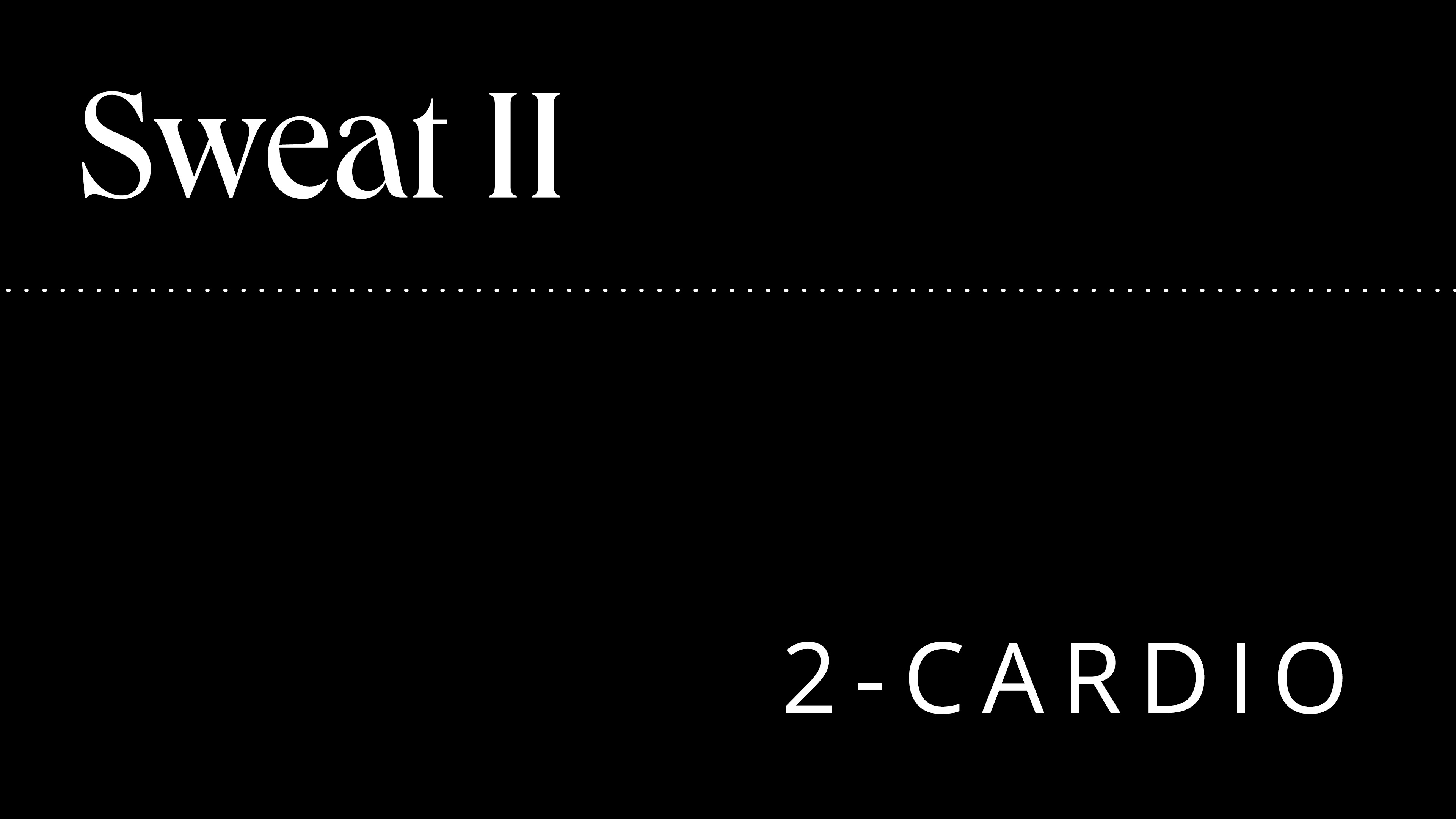 20-25 Minutes Sweat II