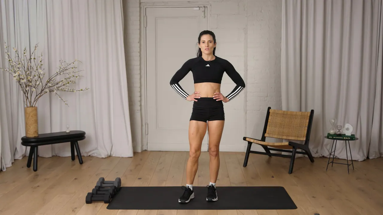 DAY 9: 40 Min Full Body Strength with Cardio - 40-50 Minutes Strength ...