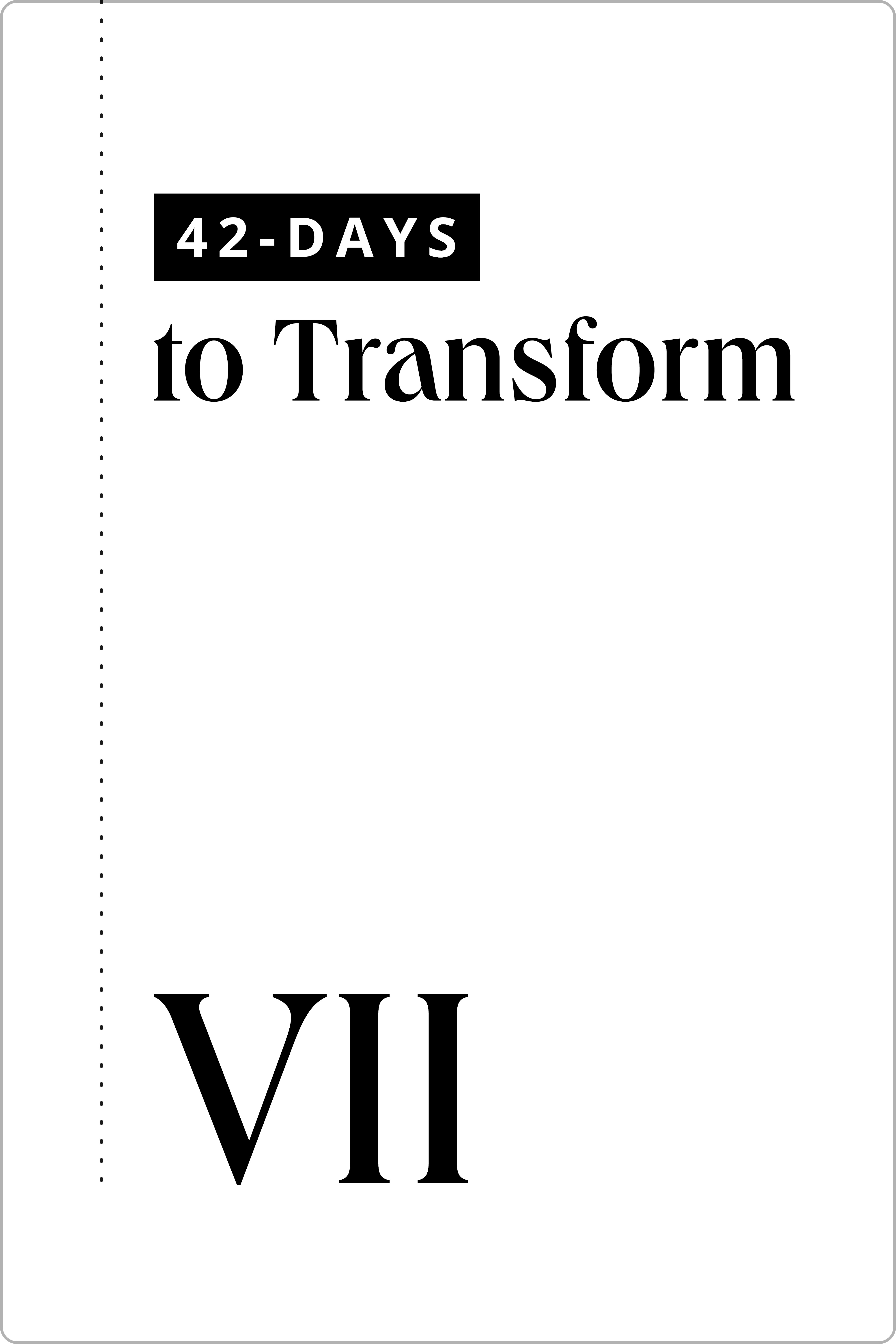 Transformation Program VII