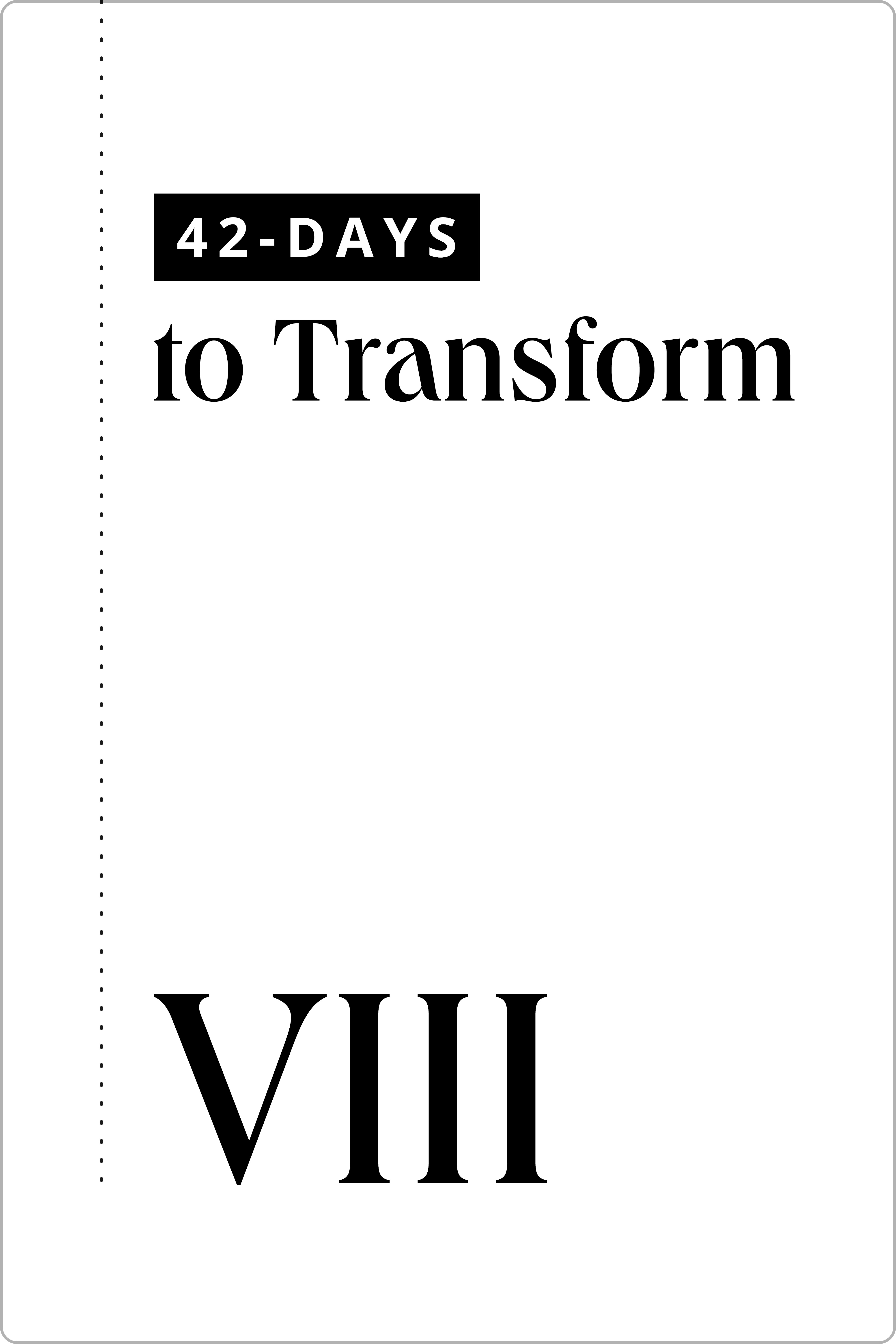 Transformation VIII - 42 Day Program
