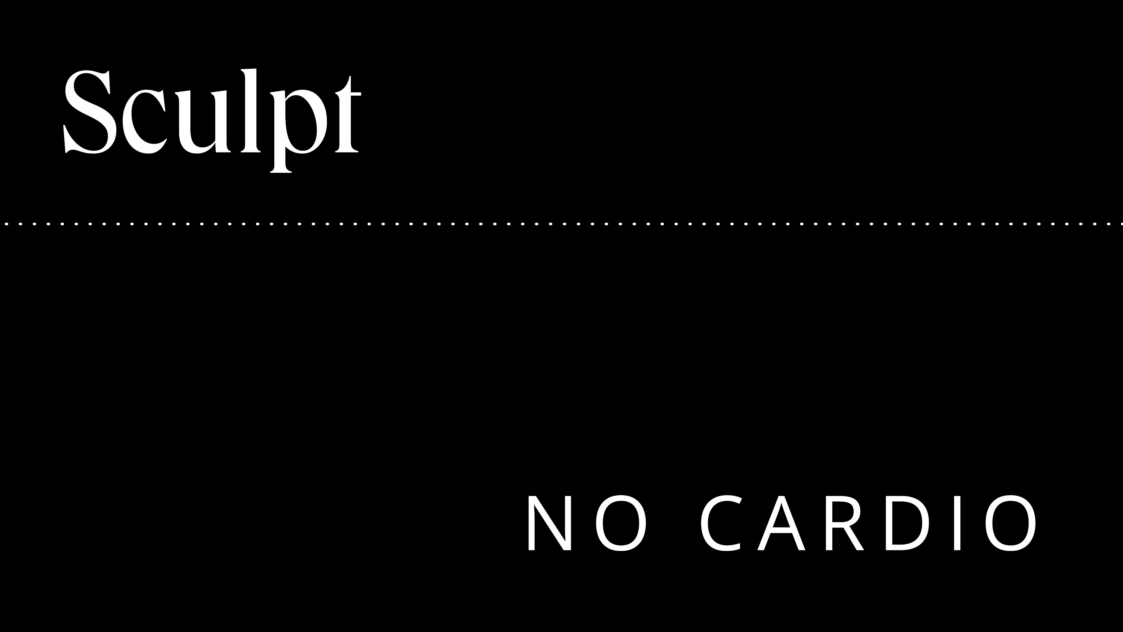 20-25 Minutes Sculpt