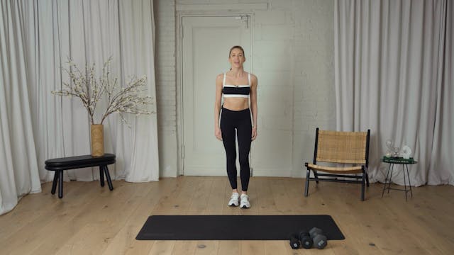 35 Min Upper Body Strength with Cardio