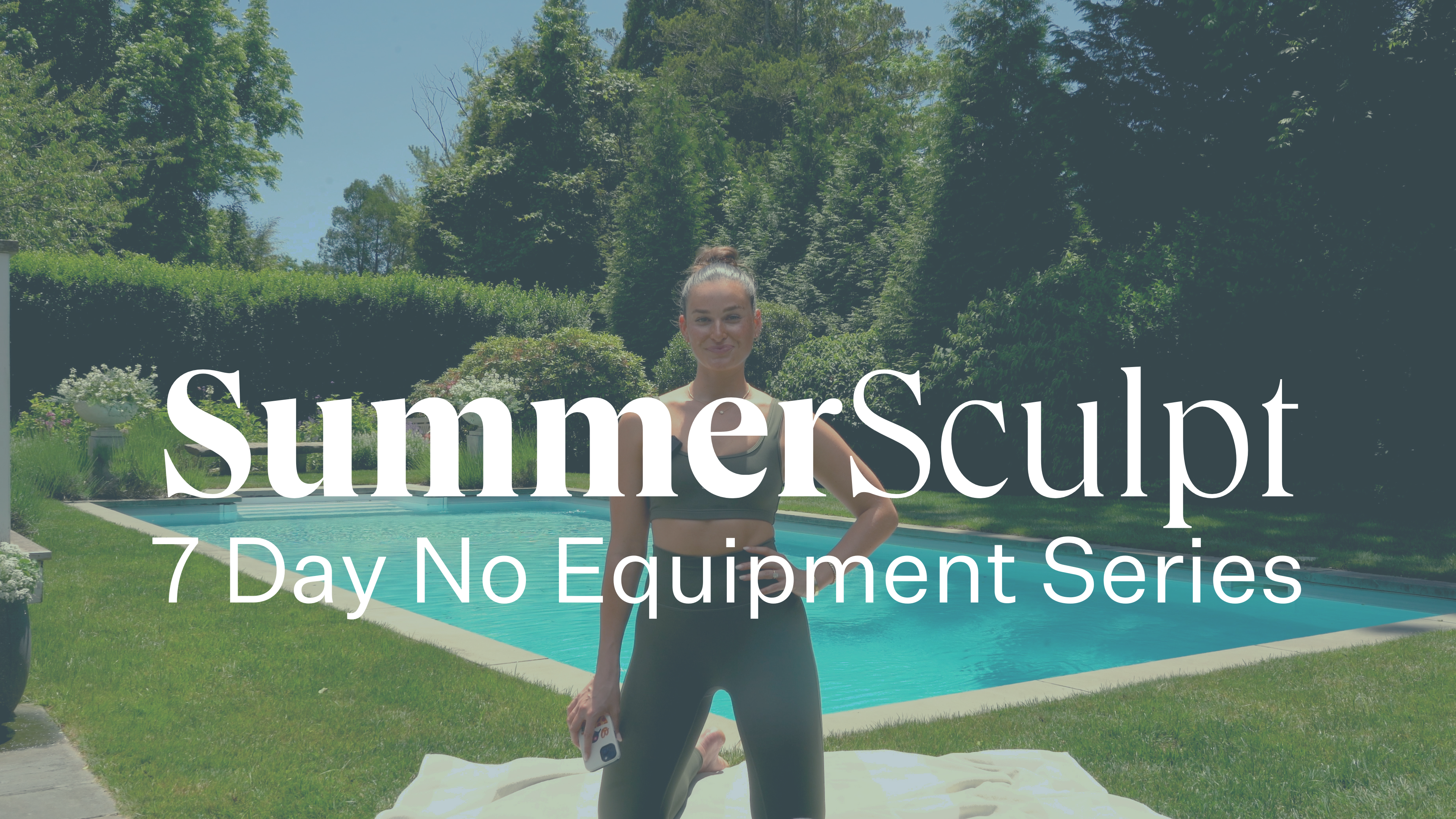SotoSummer Sculpt Series - 7 DAYS No Equipment