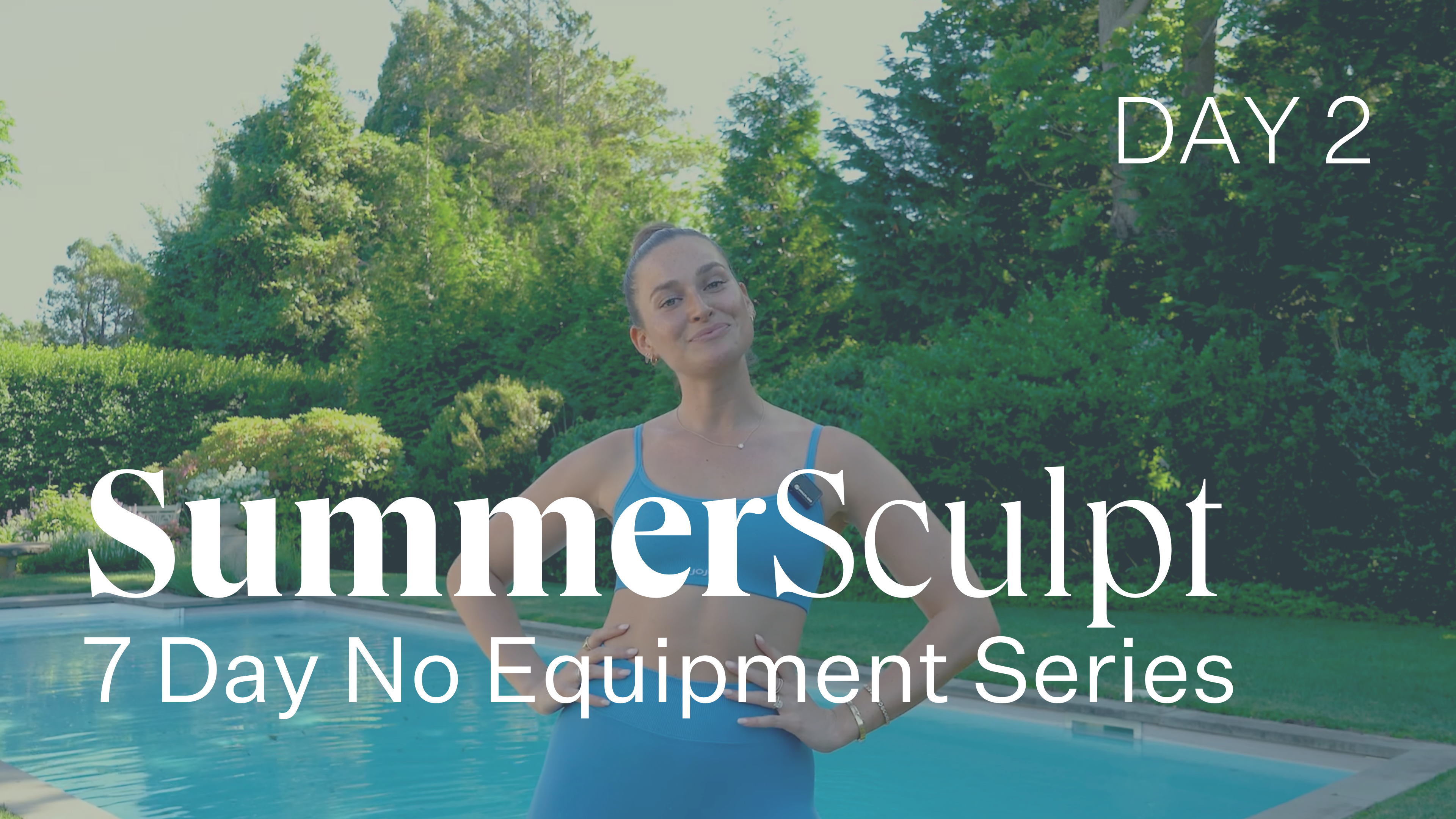 DAY 2 - 20 Min No Cardio Sculpt